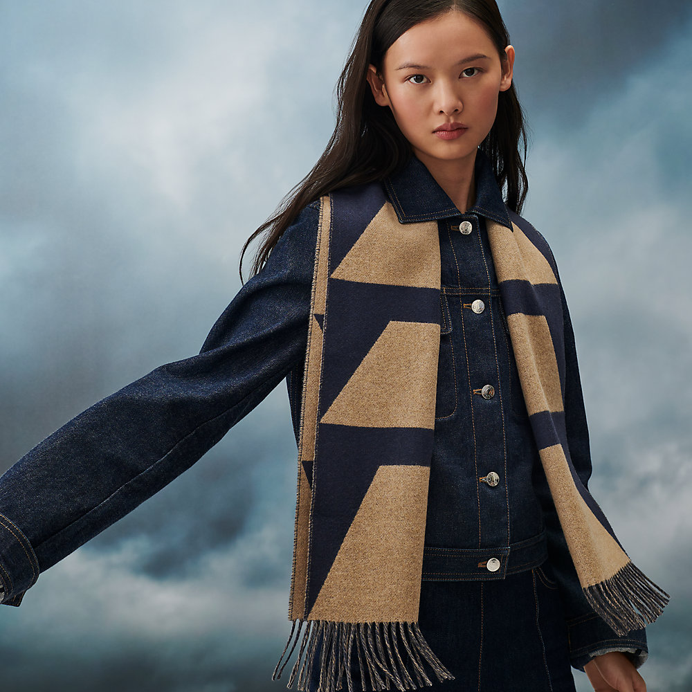 Casaque Optique scarf | Hermès Australia